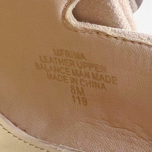 Marc Fisher Rima Tan Blush Suede Sandal Silver Block Heel Mule Slides Size 8 - Picture 6 of 13